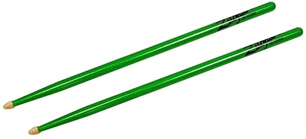 Zildjian 5A Acorn Hickory Drumsticks, Green
