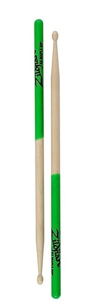 Zildjian Dip Series Maple Drumsticks, 5A Wood Tip