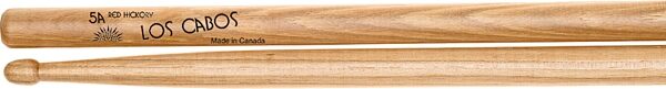 Los Cabos Red Hickory Wood Tip Drumsticks, Action Position Back