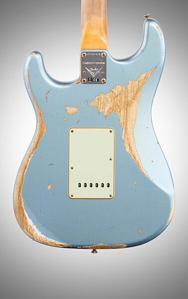 Fender Custom Shop Limited Edition '65 Heavy Relic Stratocaster Electric Guitar (with Case), Body Straight Back