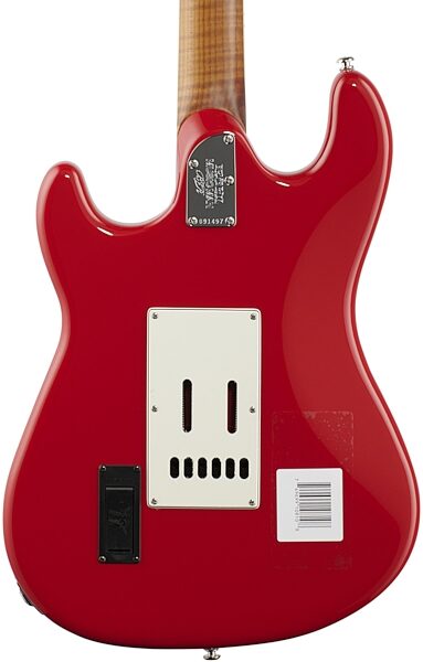 Ernie Ball Music Man Cutlass BFR Electric Guitar (with Case), Body Straight Back