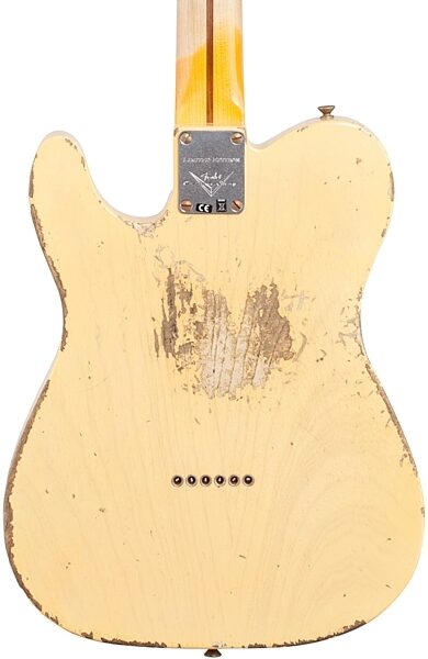 Fender Custom Limited Edition 51 NoCaster Heavy Relic Electric Guitar (with Case), Body Straight Back