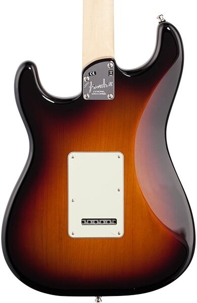 Fender American Elite Stratocaster HSS Shawbucker Electric Guitar, Ebony Fingerboard (with Case), Body Straight Back
