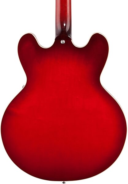 Gibson 2019 ES-335 Dot Semi-Hollowbody Electric Guitar (with Case), Body Straight Back