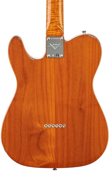 Fender Custom Shop 2018 Artisan Spalted Maple Telecaster Electric Guitar (with Case), Body Straight Back