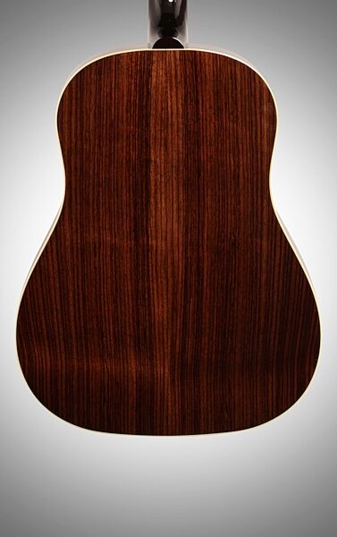 Gibson 2016 J-45 Custom Rosewood Acoustic-Electric Guitar (with Case), Body Straight Back
