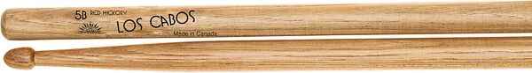 Los Cabos Red Hickory Wood Tip Drumsticks, Action Position Back