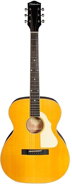 Silvertone 600-Series Reissue Acoustic Guitar, Vintage Natural