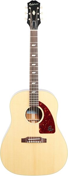 Epiphone USA Texan Acoustic-Electric Guitar (with Case), Action Position Back