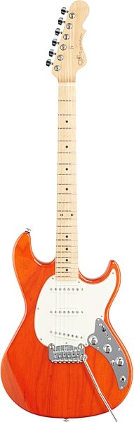 G&L Fullerton Deluxe Skyhawk Electric Guitar (with Gig Bag), Action Position Back