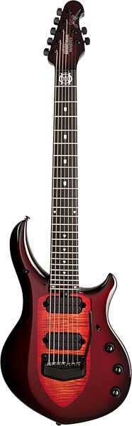 Ernie Ball Music Man Majesty 7 Electric Guitar, 7-String (with Case), Action Position Back