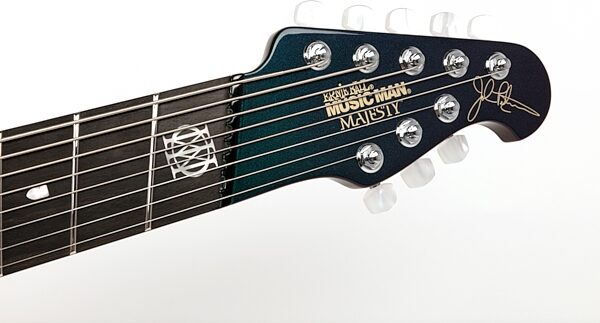 Ernie Ball Music Man John Petrucci Majesty 8 Electric Guitar (with Case), Action Position Back