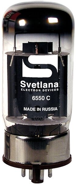 Svetlana Russian 6550C Power Amplifier Tube, New, Main