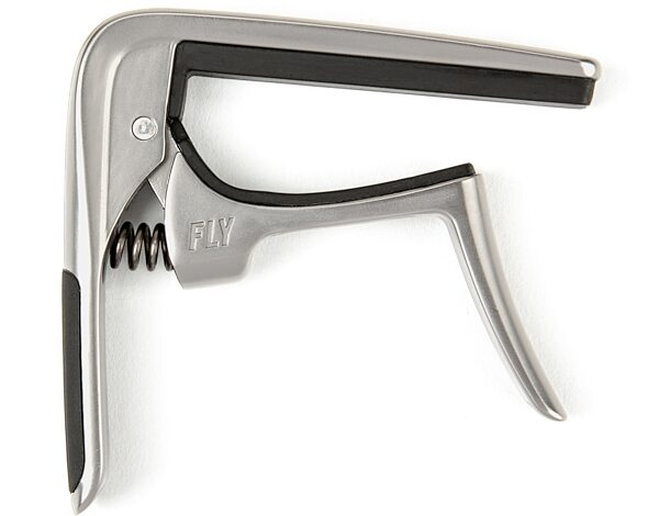 Dunlop 67FSC Trigger Fly Classical Guitar Capo, Satin Chrome, nolabel