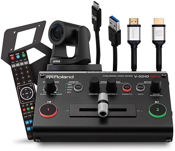Roland Switching and Streaming Video Bundle, view