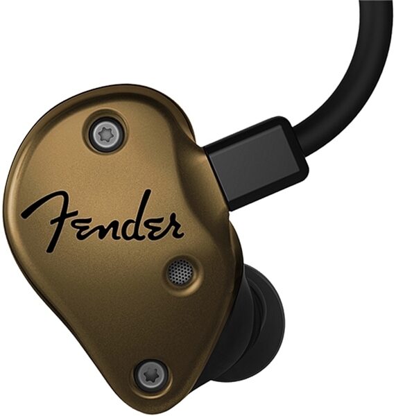 Fender FXA7 Professional In-Ear Monitors, Gold