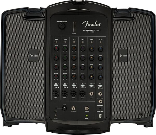 Fender Passport Event Series 2 Portable PA System, Action Position Back