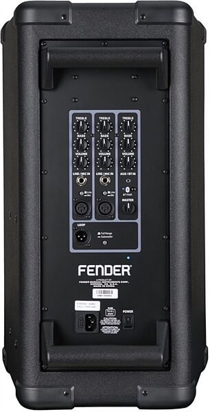 Fender Fighter Powered Speaker (1100 Watts, 1x12"), View