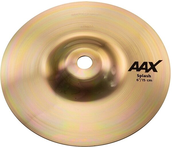 Sabian AAX Splash Cymbal, Brilliant Finish, 6 inch, Angled Front