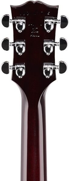 Gibson Limited Edition Midtown Deluxe Quilted Electric Guitar (with Case), Headstock Straight Back