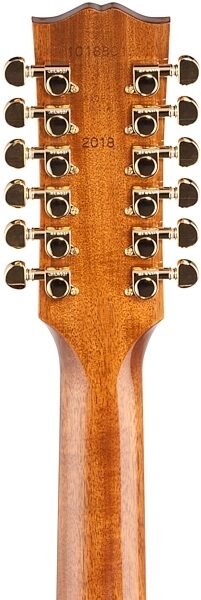 Gibson Limited Edition 2018 Songwriter Studio Acoustic-Electric Guitar, 12-String (with Case), Headstock Straight Back