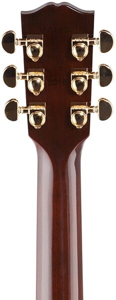 Gibson Limited Edition 2018 Hummingbird Supreme Avant Garde Acoustic-Electric Guitar (with Case), Headstock Straight Back