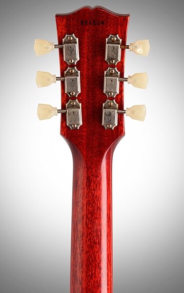 Gibson Custom Shop 1958 Les Paul Plaintop VOS 2013 Electric Guitar, Headstock Straight Back
