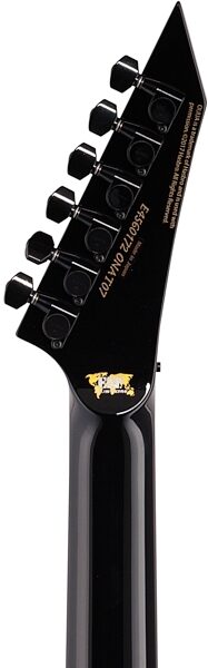 ESP Custom Shop Kirk Hammett Ouija Electric Guitar (with Case), Headstock Straight Back