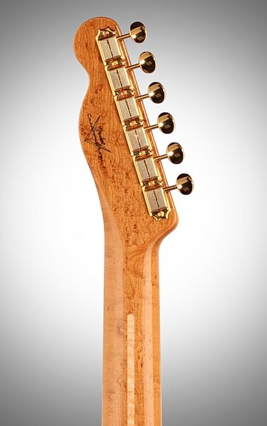 Fender Custom Shop Artisan Telecaster Electric Guitar (with Case), Headstock Straight Back