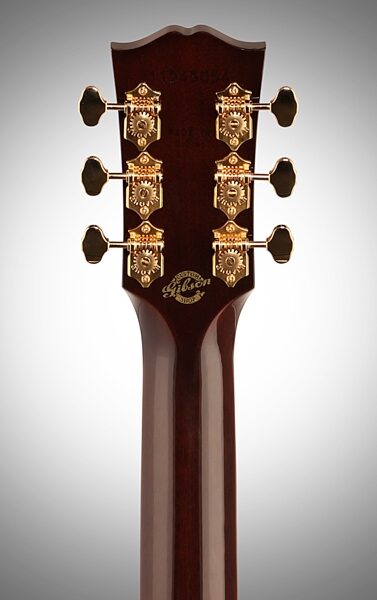 Gibson Limited Edition Stage Deluxe Rosewood Acoustic-Electric Guitar (with Case), Headstock Straight Back
