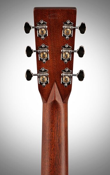 Martin Custom D-28 Buyer's Choice Adirondack Acoustic Guitar, Headstock Straight Back