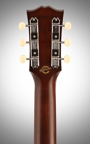 Gibson Limited Edition 1950's J-45 Antiquity VOS Acoustic-Electric Guitar (with Case), Headstock Straight Back
