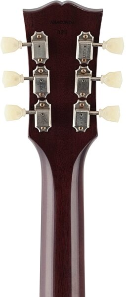 Gibson Custom Slash Anaconda Burst Les Paul Plain Top Electric Guitar (with Case), Headstock Straight Back