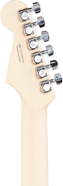 Fender American Elite Stratocaster HSS Shawbucker Electric Guitar, Ebony Fingerboard (with Case), Headstock Straight Back