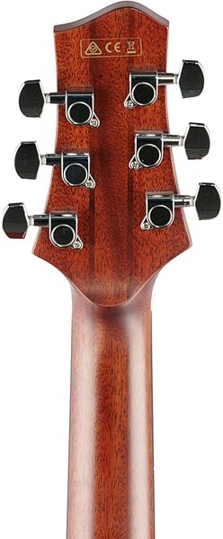 Ibanez Jon Gomm JGM10 Signature Acoustic-Electric Guitar (with Case), Headstock Straight Back