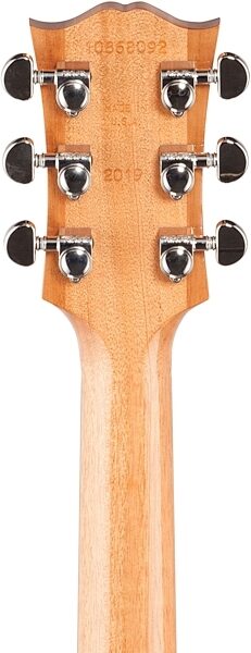 Gibson SJ-200 Studio Jumbo Acoustic-Electric Guitar (with Case), Headstock Straight Back