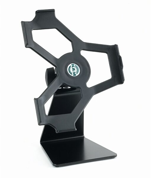 K&M 19752 iPad Table Stand, Front Portrait View