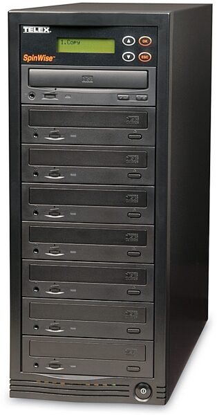 Telex Spinwise 752NH 1 to 7 CD Duplicator Tower, Main