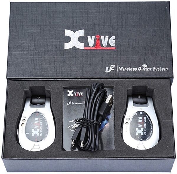 Xvive U2 Digital Wireless Guitar System, Silver, View 2
