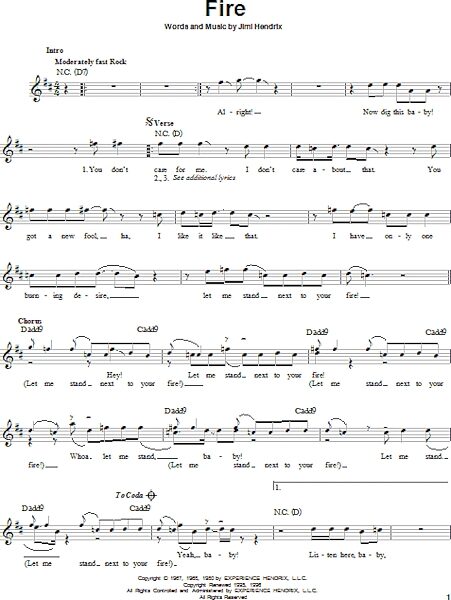 Fire - Easy Guitar, New, Main