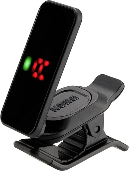 Korg Pitchclip 2 Plus Clip-On Tuner, New, Action Position Back