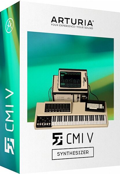 Arturia CMI V Synthesizer Software Instrument, Digital Download, Action Position Back