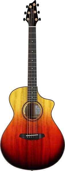 Breedlove Oregon Limited Edition Concert CE Acoustic Guitar (with Case), Action Position Back