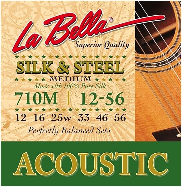 La Bella 710M Silk and Steel Classical Acoustic Strings, Main