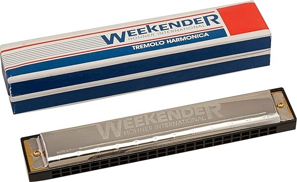 Hohner Weekender Tremolo Harmonica, Action Position Back