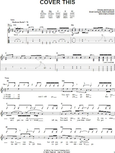 Cover This - Guitar TAB, New, Main