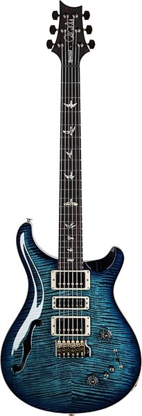 PRS Paul Reed Smith Special Semi-Hollow LTD 10-Top Electric Guitar (with Case), Cobalt Blue, with Case, Open Box (Very Good), Action Position Back