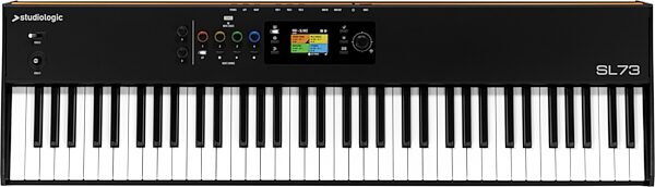 Studiologic SL73 MK2 USB MIDI Keyboard Controller, 73-Key, New, Action Position Back