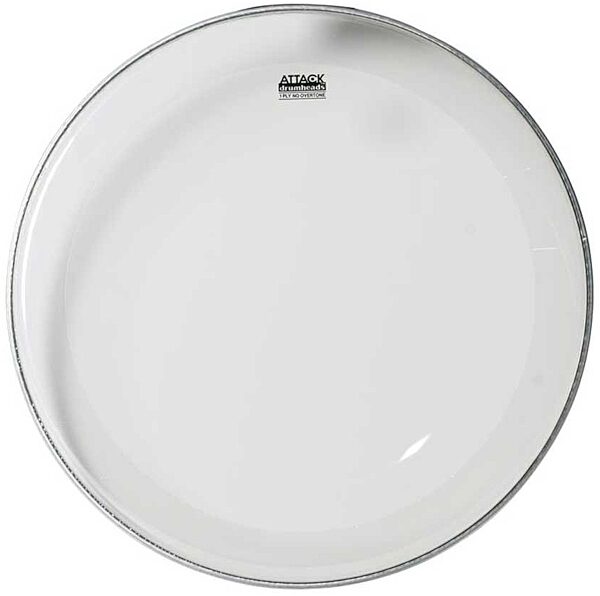 Attack No Overtone Clear Bass Drumhead, 22 inch, Main