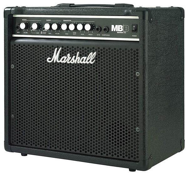 Marshall MB30 Bass Combo Amplifier (30 Watts, 1x10"), Angle